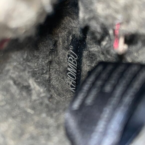 Khombu Women’s Brown & Black Faux Fur Lace-Up Waterproof Snow Boots Size 8M - Picture 7 of 11